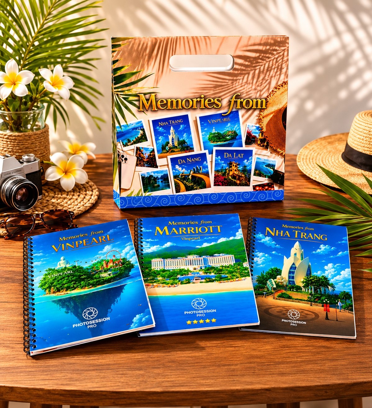 Пакет и готовые фотоальбомы Photosession Pro
